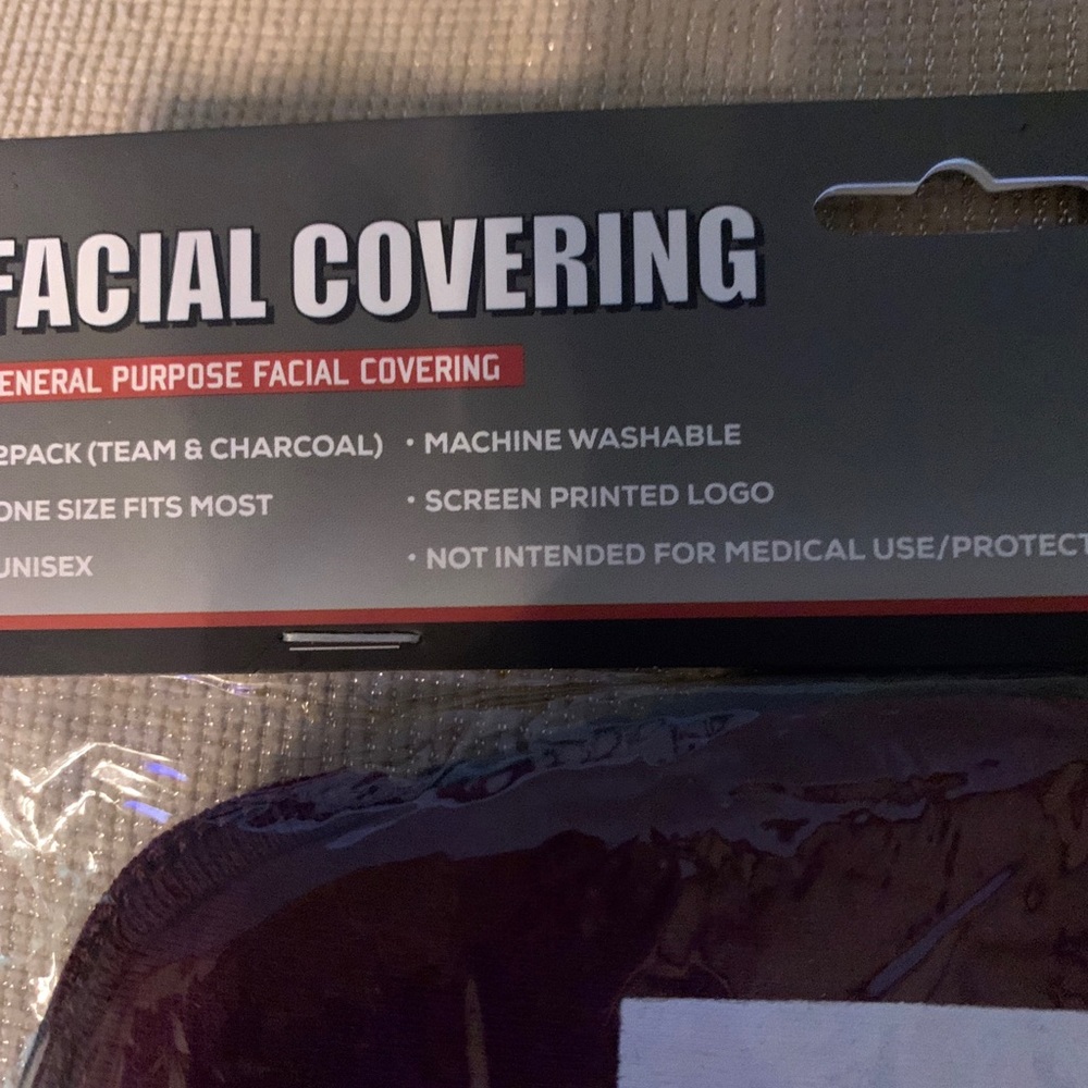 Colosseum Texas A&M Aggies Logo Facial Covering Face Mask - Adult Unisex NWT - Picture 3 of 4